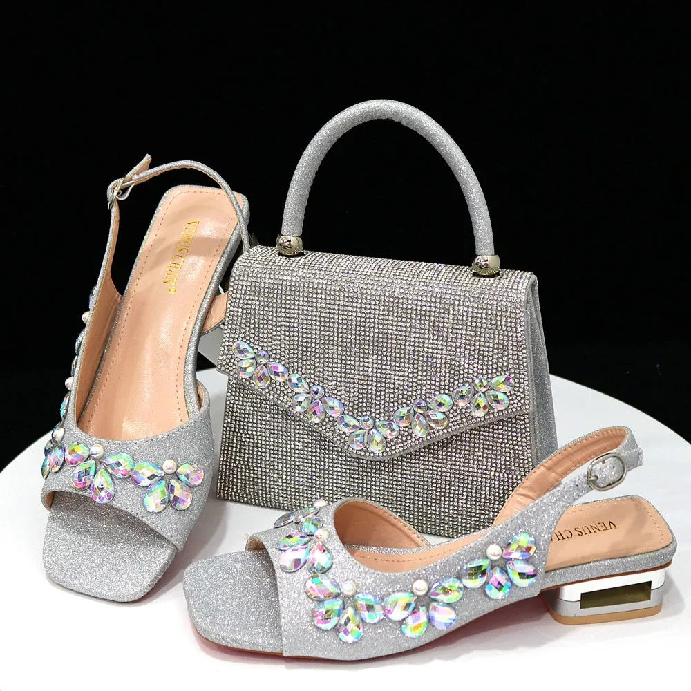 Nagma Shoe & Bag Set