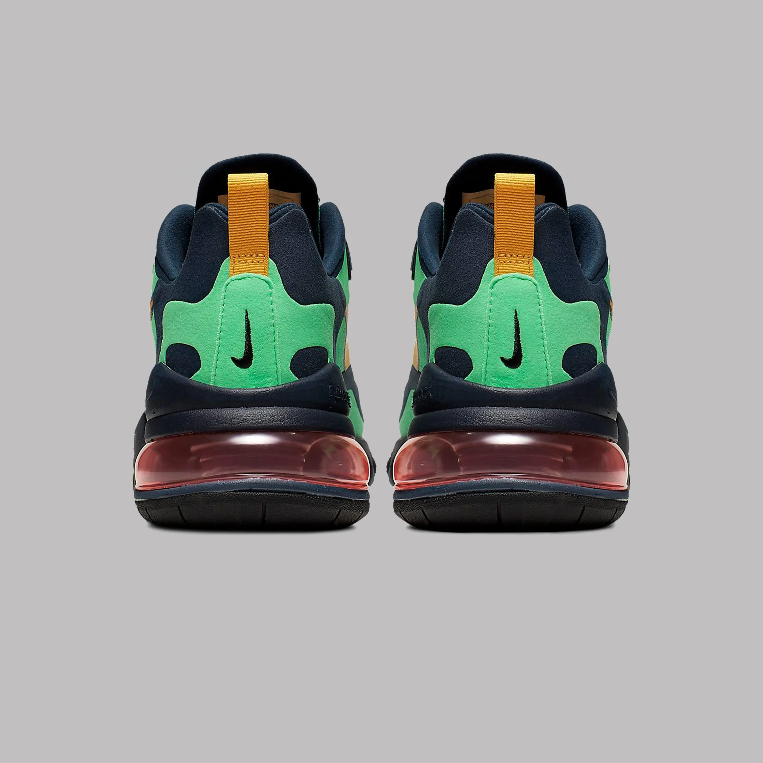 Nike Air Max 270 React Pop Art (Electro Green / Yellow Ochre / Obsidan)