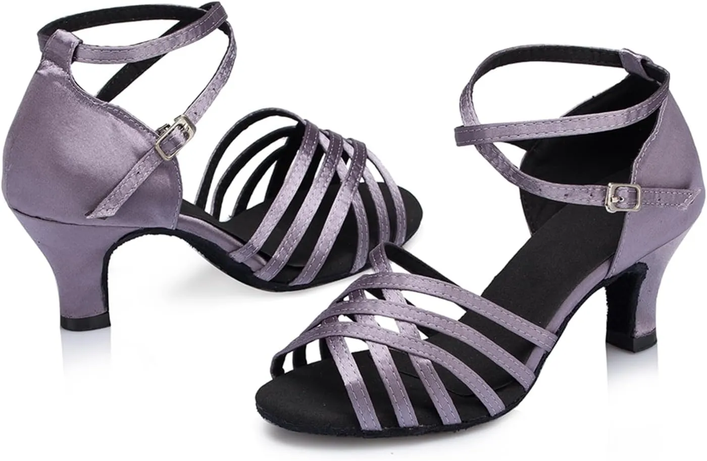 Open Toe Dance Shoes for Women's Ballroom Party Bridal Wedding Performence Dance Sandals