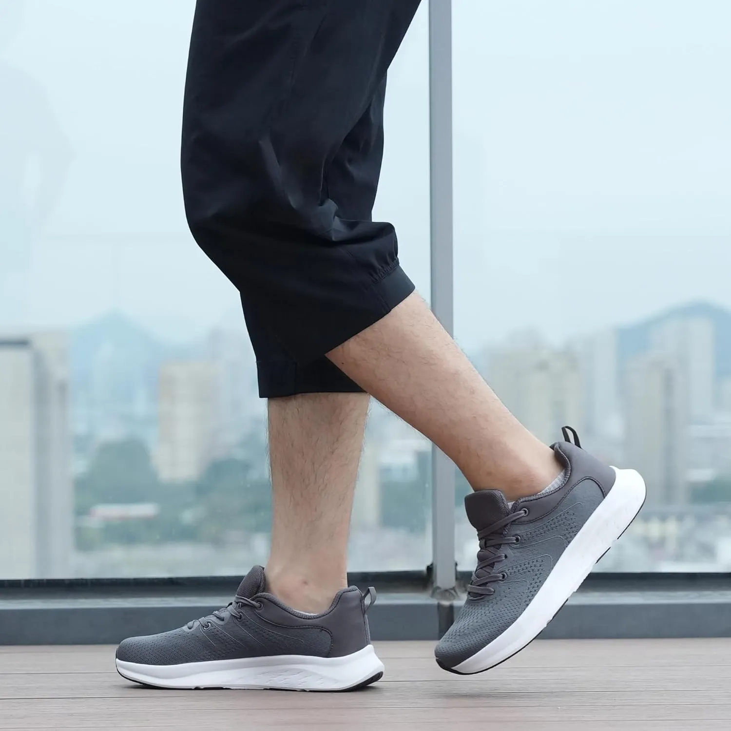 Ortho rest Men Wide Toe Box Shoes Pain Relief Running Shoes Wide Width Sneakers for Ingrown Toenail