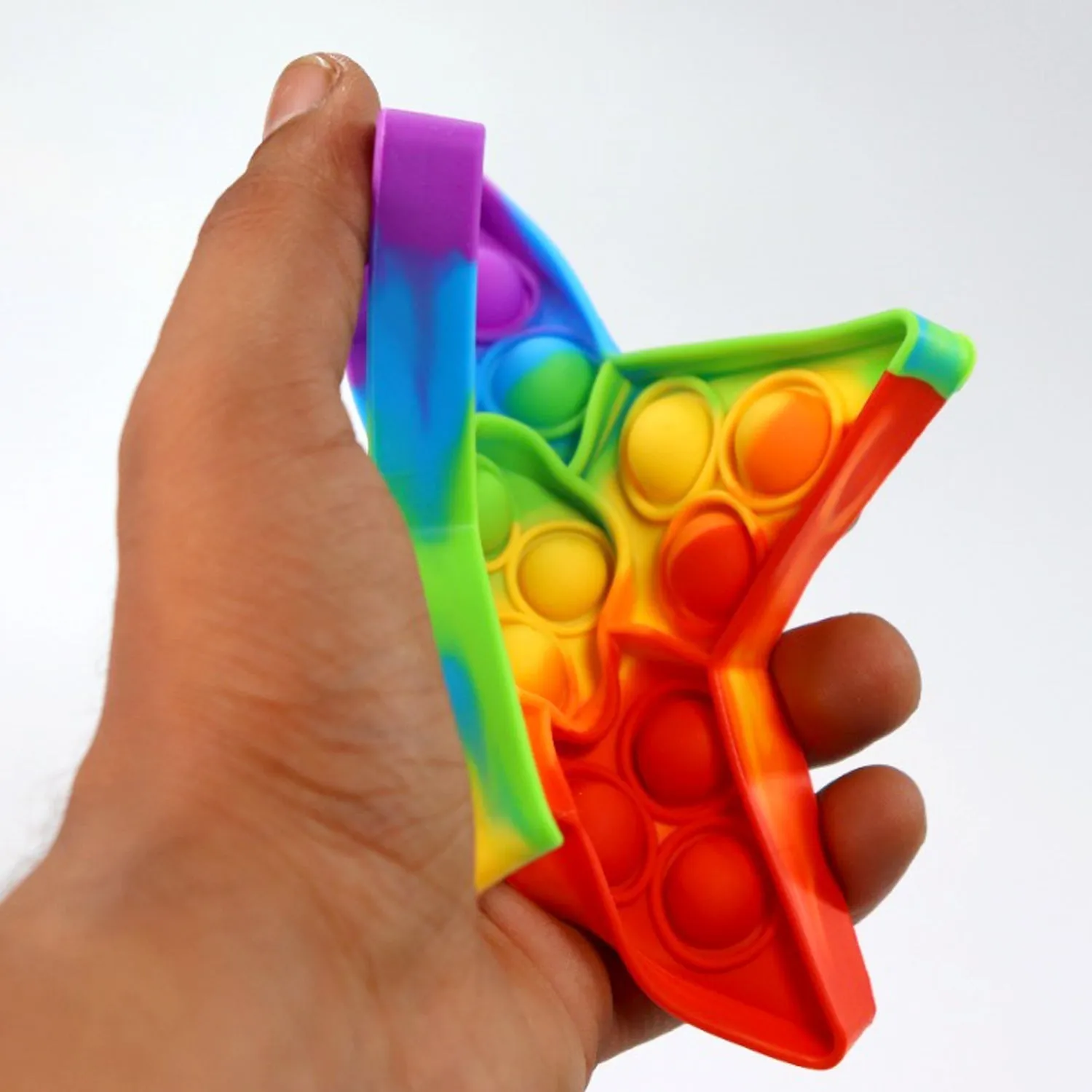 Push Pop Bubble Fidget Sensory Toy,Autism Special Needs Silicone Stress Relief Toy,Great Fidget Toy Sensory Toys Novelty Gifts for Girls Boys Kids Adults