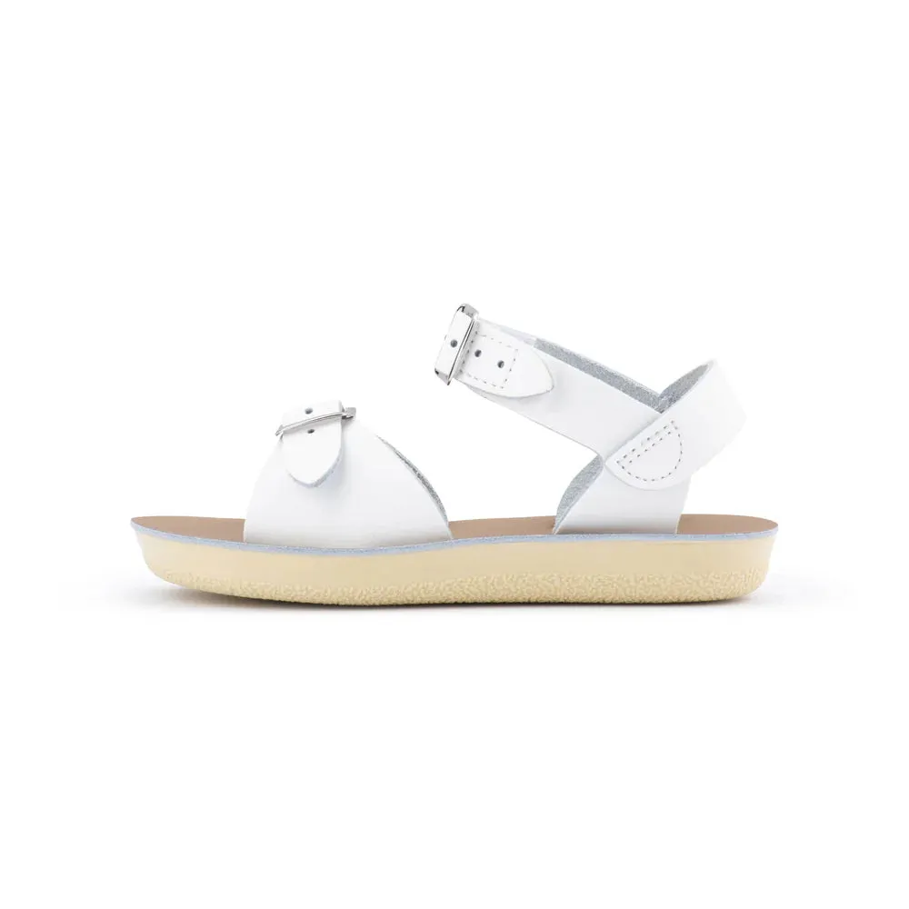 Saltwater Sandals - Sun-San Surfer (Velcro) - White