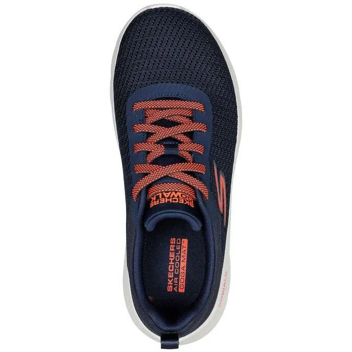 Skechers Womens Trainer Go Walk Flex Navy/Coral