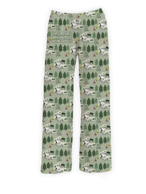 Snoopy RV Life Pajama Pants