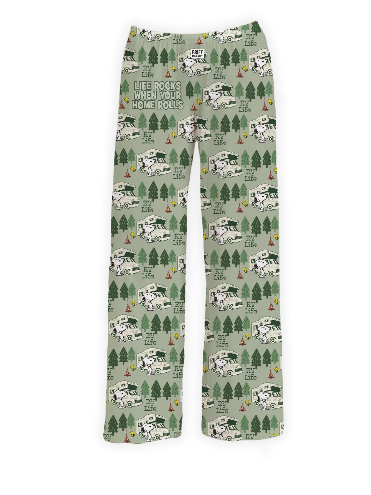 Snoopy RV Life Pajama Pants