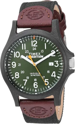 Timex Men's TWF3C8430 Expedition Analog Display Analog Quartz Black Watch