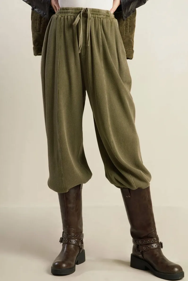 Waffle Knit Jogger