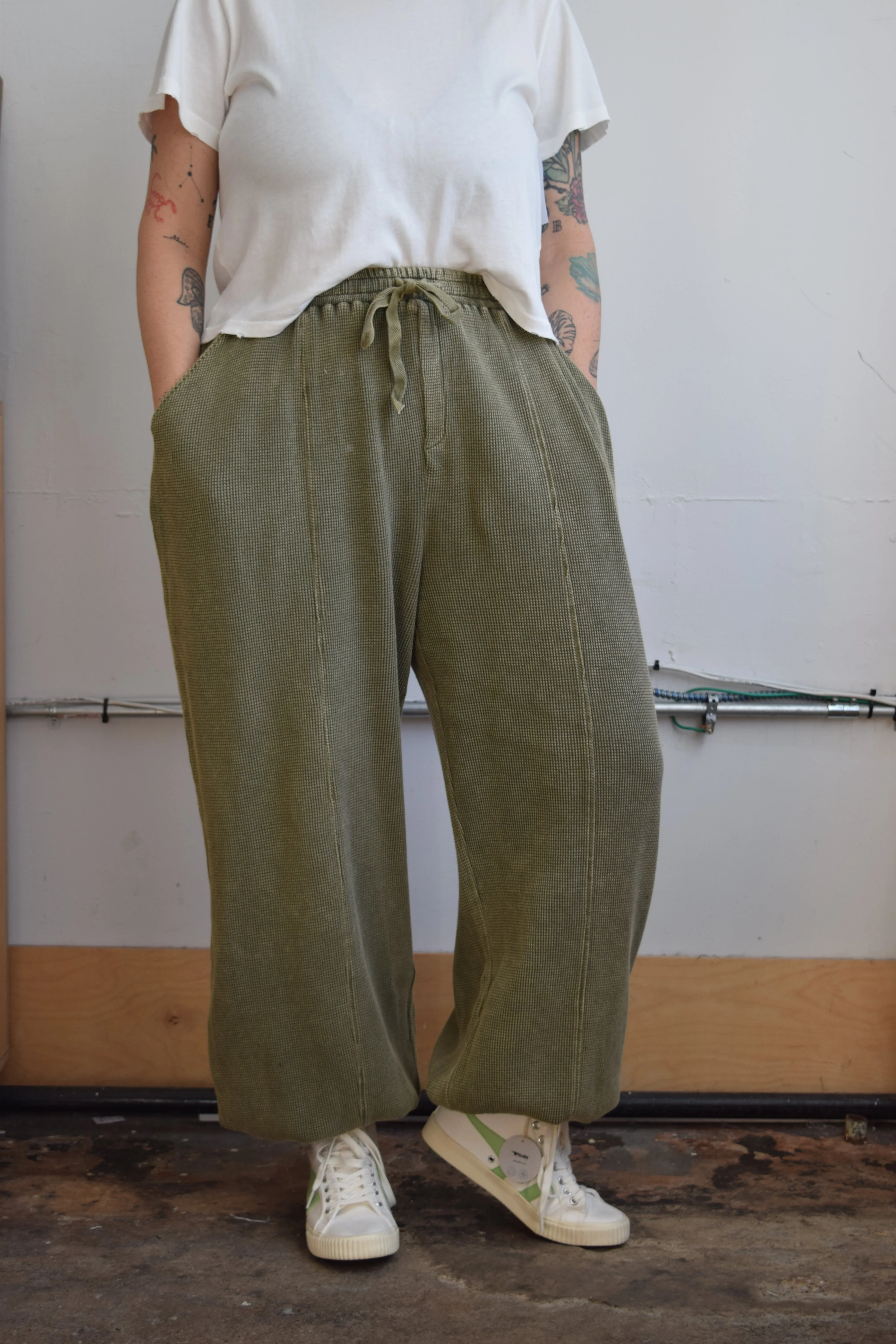 Waffle Knit Jogger