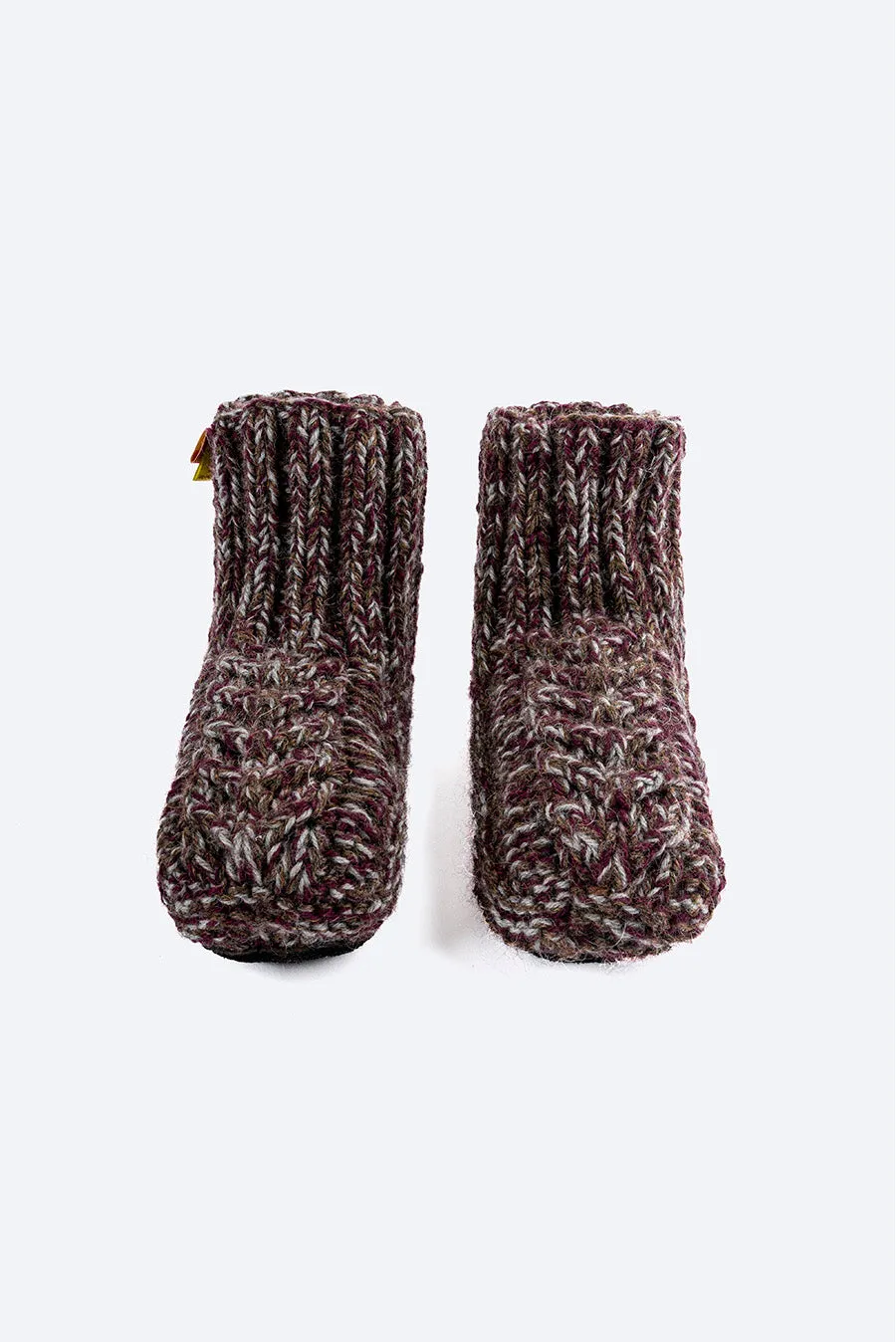 Walcott Slippers Alpaca & Cuero Color Multicolor
