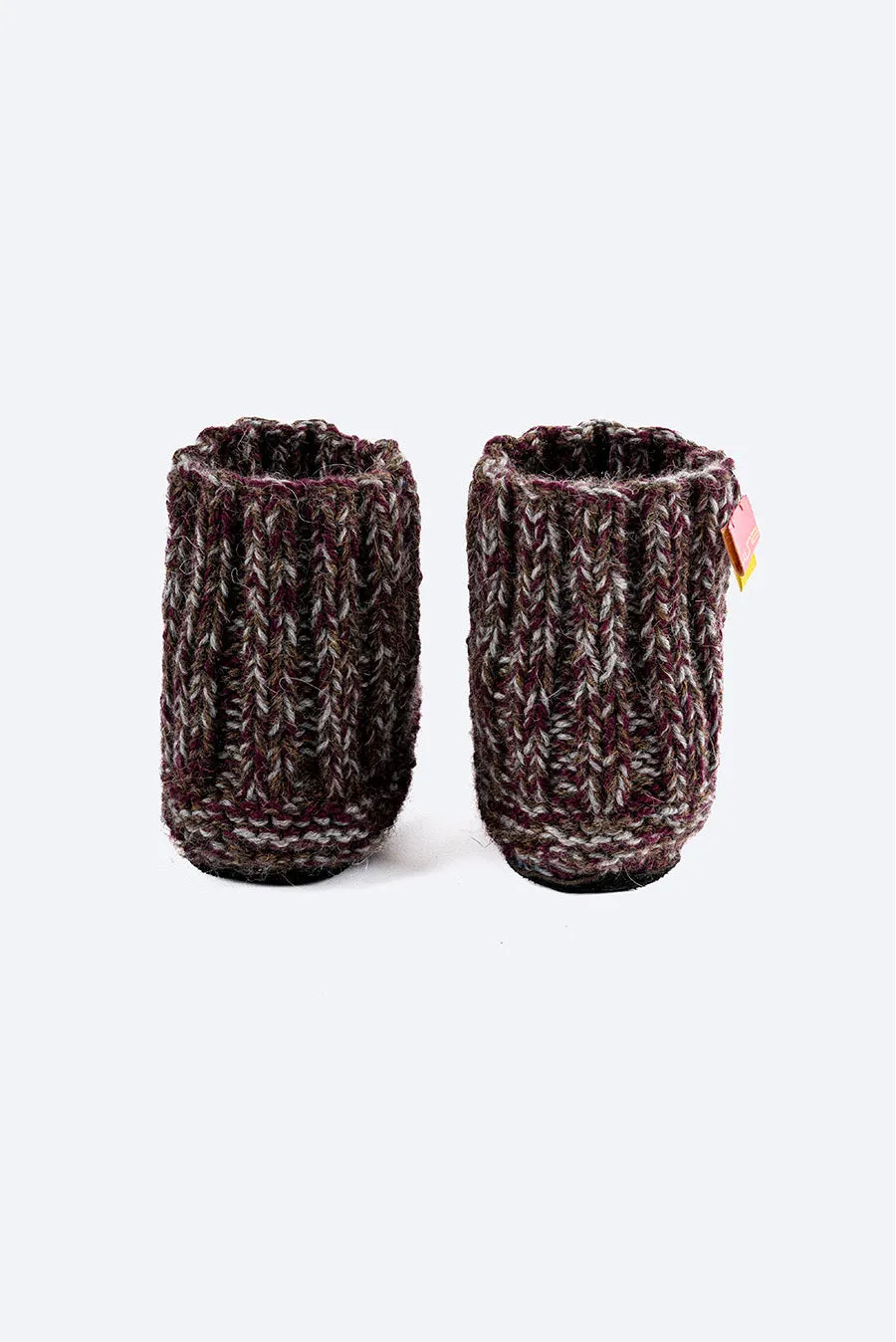 Walcott Slippers Alpaca & Cuero Color Multicolor