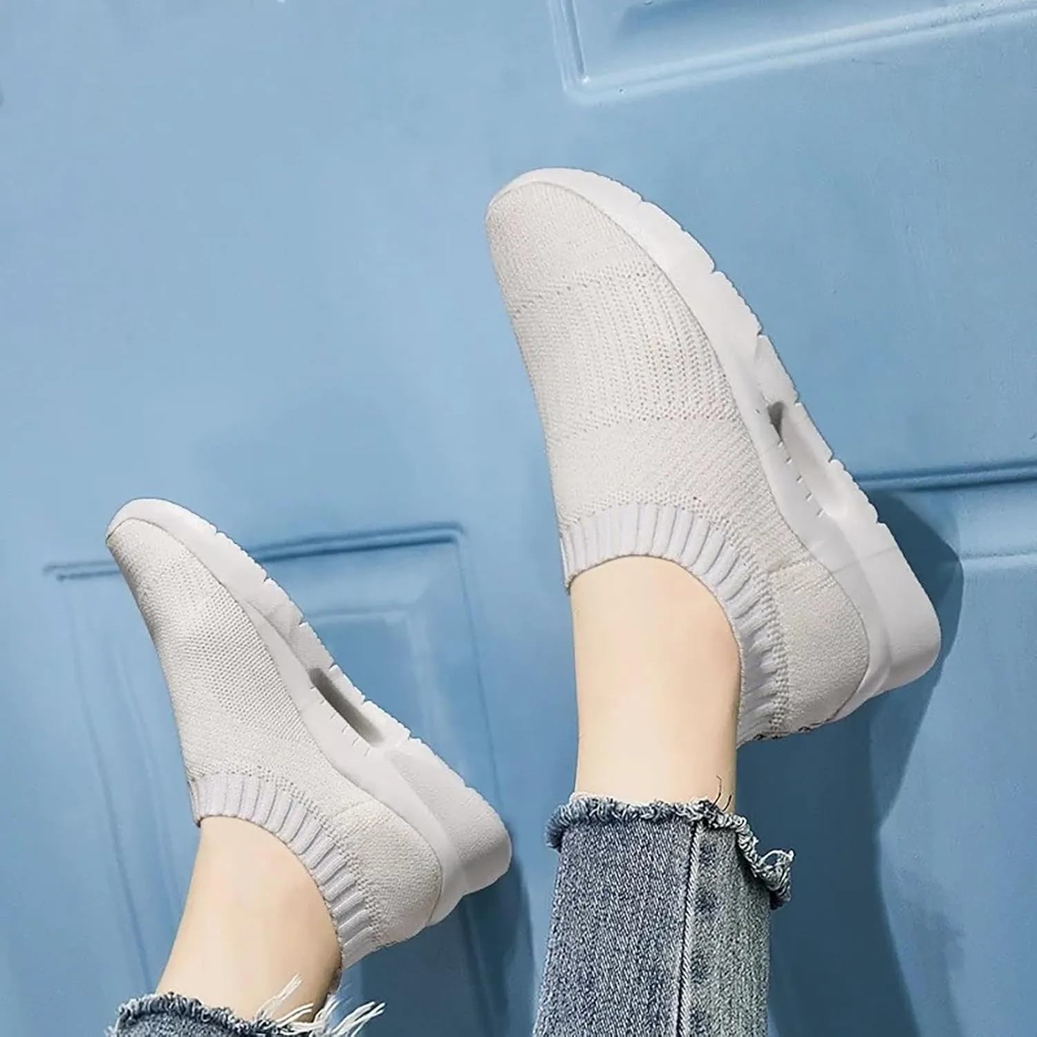 Walking Shoes Running Shoes for Women Lightweight Tennis Sneakers Athletic Workout Non Slip on Fashion Womans Shoes