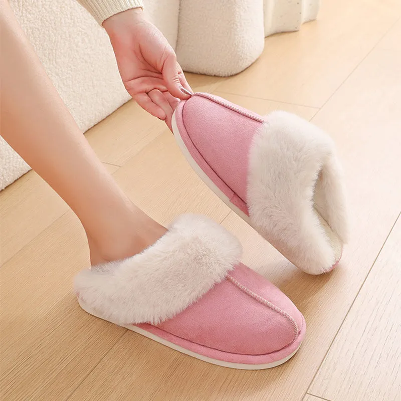 Winter Warm Plush fur slippers