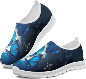 Womens Lightweight Casual Walking Shoes Comfort Running Shoes Non Slip Fashion Flat Work Shoes SizeUS 5.5-11.5
