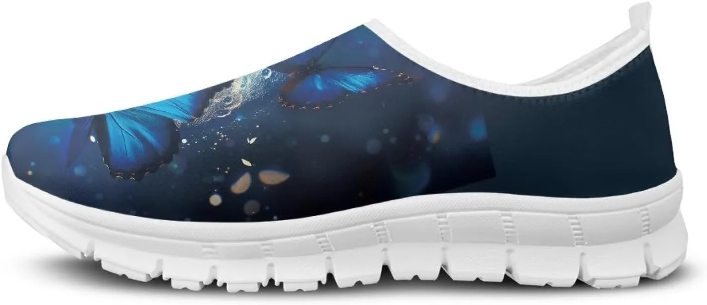 Womens Lightweight Casual Walking Shoes Comfort Running Shoes Non Slip Fashion Flat Work Shoes SizeUS 5.5-11.5