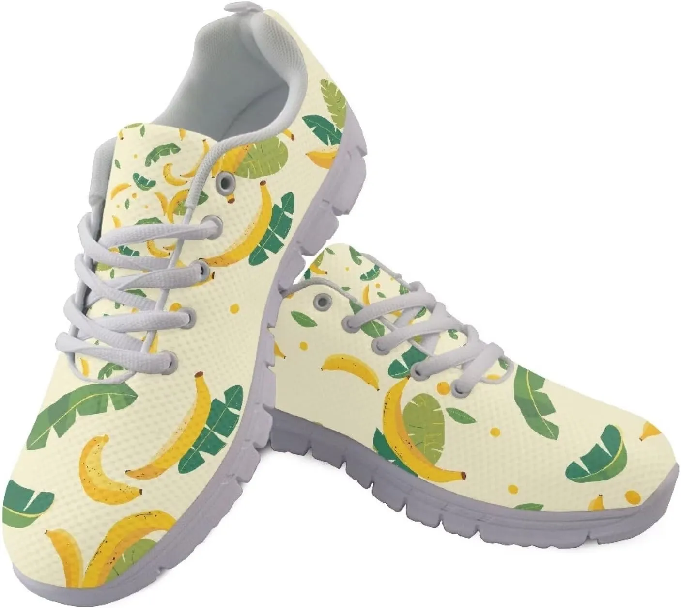 Women's Lightweight Running Shoes Breathable Tennis Shoes Non-Slip Workout Sneakers Fashion Athletic Trainers for Daily Gym Work Travel US Size5-12