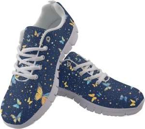 Women's Lightweight Running Shoes Breathable Tennis Shoes Non-Slip Workout Sneakers Fashion Athletic Trainers for Daily Gym Work Travel US Size5-12