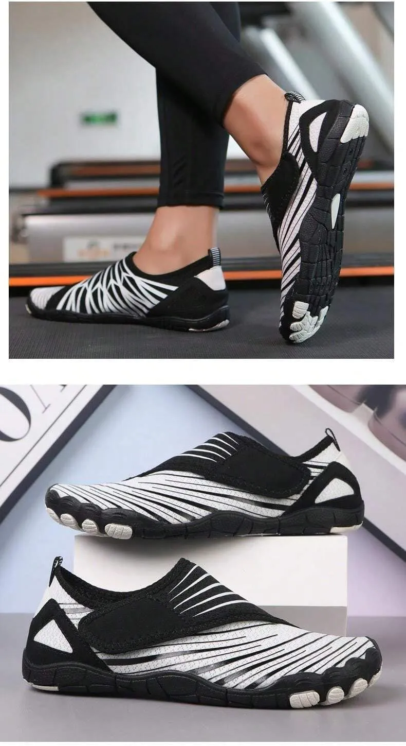 ZWRXW Hike Shoe Footwear Barefoot Shoes Women, Footwear Sneakers, Healthy & Non-Slip Barefoot Shoes Women, Wide Toe Box Sneakers, Yoga Outdoor Walking Hiking